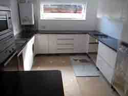 Black Granite Kitchen Worktops in Highgate