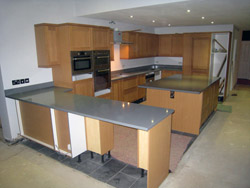 Epsom - Silestone [STEEL PLATINIUM] Quartz Kitchen Worktops